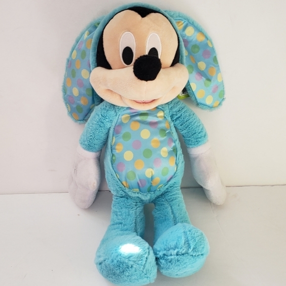 Mickey Mouse Easter Bunny Stuffed Animal Plush - Picture 9 of 9